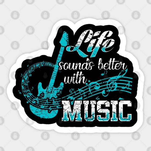 Music is Life Sticker by Mila46